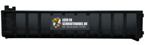 20m2 container ijzer en schroothandel