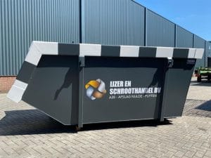 9m3 container ijzer en schroothandel